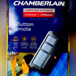 Chamberlain LiftMaster 3 Button Garage Remote